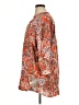 H&M Paisley Orange 3/4 Sleeve Blouse Size 14 - photo 5
