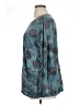 Shana Teal Long Sleeve Blouse Size XL - photo 5