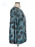 Shana Teal Long Sleeve Blouse Size XL - photo 4
