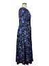 Lbisse Print Blue Casual Dress Size XL (estimated) - photo 4
