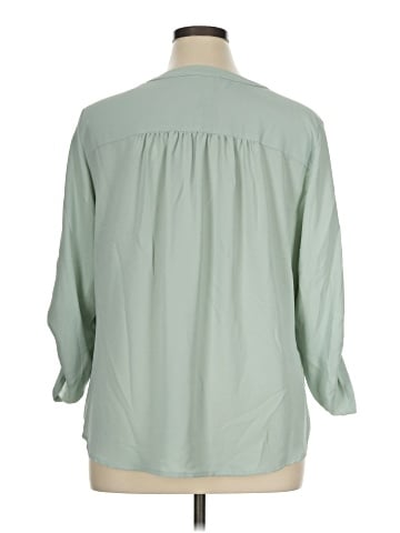 AK Anne Klein 3/4 Sleeve Blouse (view 2)