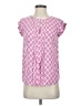 Boden 100% Viscose Pink Short Sleeve Blouse Size 2 - photo 1