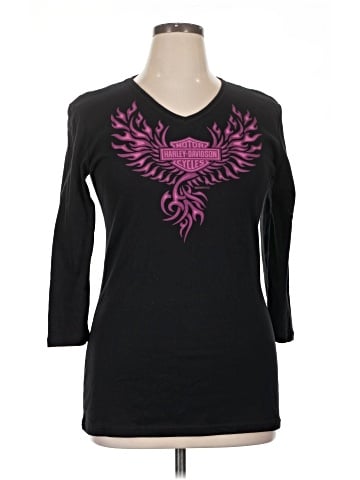Harley Davidson 3/4 Sleeve T-Shirt (view 1)