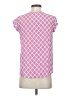 Boden 100% Viscose Pink Short Sleeve Blouse Size 2 - photo 2