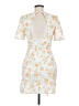 Adelyn Rae Floral White Casual Dress Size M - photo 2