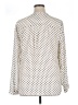 Talbots Polka Dots Ivory Long Sleeve Blouse Size XL - photo 2