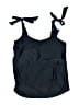 Kindred Bravely Solid Teal Swimsuit Top Size L - photo 1