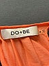 Do & Be 100% Polyester Orange Sleeveless Blouse Size M - photo 7