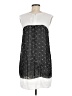 Mystic 100% Polyester Silver Sleeveless Top Size M - photo 2