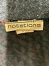 Notations Brown 3/4 Sleeve Top Size S - photo 7