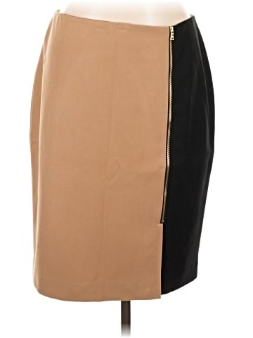 Ann Taylor Faux Leather Skirt (view 1)