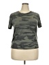 Splendid Camo Green Active T-Shirt Size XXL - photo 1