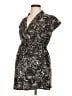 Liz Lange Maternity 100% Polyester Black Kimono Size Lg Maternity - photo 1