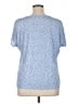 Jaclyn Smith Stars Blue Short Sleeve Blouse Size XL - photo 2