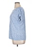 Jaclyn Smith Stars Blue Short Sleeve Blouse Size XL - photo 5