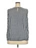Talbots 100% Cotton Blue Sleeveless Blouse Size 2X - photo 2