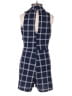 Fashion Nova Plaid Blue Romper Size S (estimated) - photo 2