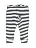 Tea 100% Cotton Stripes Gray Casual Pants Size 6-9 mo - photo 1