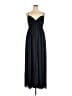 Sachin + Babi 100% Polyester Solid Black Cocktail Dress Size 12 - photo 1