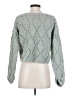 Jessica Simpson 100% Polyester Green Pullover Sweater Size S - photo 2