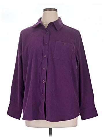 Basic Editions Long Sleeve Blouse (view 1)