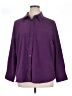Basic Editions Purple Long Sleeve Blouse Size 1X - photo 1