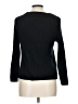 Amicale 100% Cashmere Black Cashmere Pullover Sweater Size L - photo 2