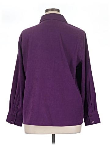 Basic Editions Long Sleeve Blouse (view 2)