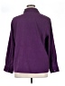 Basic Editions Purple Long Sleeve Blouse Size 1X - photo 2