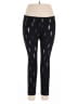 Athletic Works Graphic Black Leggings Size XL - photo 1