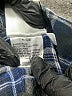 Tinley Plaid Black Long Sleeve Blouse Size XS - photo 8