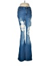 Shein Hearts Blue Jeans Size 29 waist - photo 1