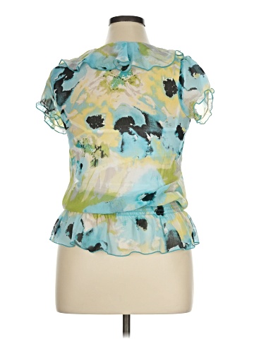 Iz Byer Short Sleeve Blouse (view 2)