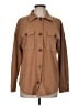 Pinque Brown Long Sleeve Button-Down Shirt Size M - photo 1