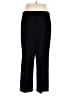 Susan Graver Solid Black Dress Pants Size XL (petite) - photo 2