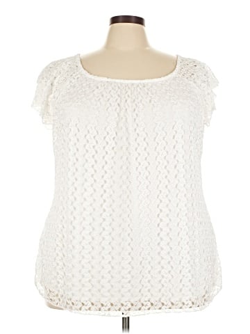 Roz & Ali Sleeveless Blouse (view 1)