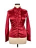 B.wear Burgundy Red Long Sleeve Blouse Size XL - photo 1