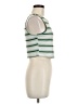 Romwe Green Sleeveless T-Shirt Size 6 - photo 4