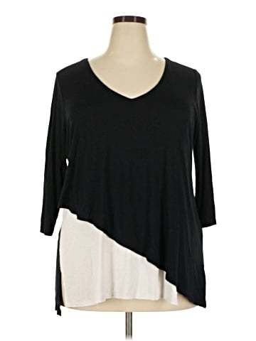 Karen Kane 3/4 Sleeve T-Shirt (view 1)