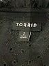 Torrid 100% Polyester Black 3/4 Sleeve Blouse Size 2X Plus (2) - photo 7