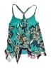 Coco Reef Floral Teal Swimsuit Top Size L - photo 2