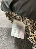Talbots Animal Print Tan 3/4 Sleeve Button-Down Shirt Size 12 - photo 8