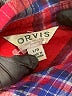 Orvis Plaid Red Long Sleeve Button-Down Shirt Size L - photo 7