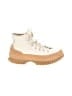 Converse Ivory Ankle Boots Size 8 - photo 1