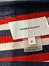 Current/Elliott Stripes Red Short Sleeve Turtleneck Size Med (2) - photo 7