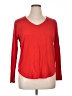 Ann Taylor Red Long Sleeve Top Size XL - photo 1