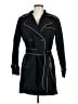Gap 100% Cotton Black Trenchcoat Size M - photo 1