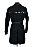 Gap 100% Cotton Black Trenchcoat Size M - photo 2