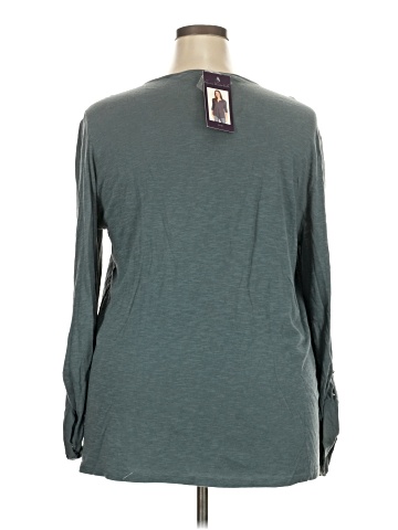 Gloria Vanderbilt Long Sleeve Blouse (view 2)