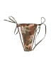 Musera Animal Print Brown Swimsuit Bottoms Size S - photo 1